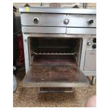 "HOBART" 24X23.5 GRIDDLE / OVEN