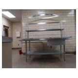 METRO NSF STAINLESS STEEL LARGE WORKSTATION