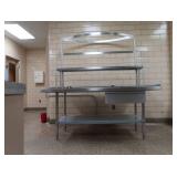 METRO NSF STAINLESS STEEL LARGE WORKSTATION