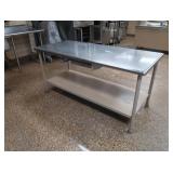 NSF STAINLESS STEEL TABLE WITH DRAWER