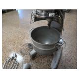 FREE STANDING CONVENTIONAL HOBART HEAVY DUTY STAND MIXER WITH  ATTACHMENTS