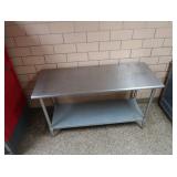 STAINLESS STEEL NSF TABLE