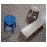 CUTE WOODEN STOOLS