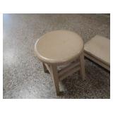 CUTE WOODEN STOOLS