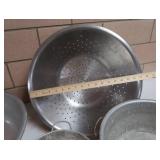 COMMERCIAL GRADE KITCHEN COLLENDER AND STRAINER