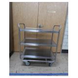 NSF STAINLESS STEEL KITCHEN  CART
