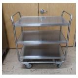 NSF STAINLESS STEEL KITCHEN  CART
