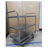 NSF STAINLESS STEEL KITCHEN  CART