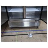 2 DOOR AURORA COMMERCIAL GRADE REFRIDGERATOR
