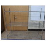 NSF STAINLESS STEAL 3 SHELF RACK