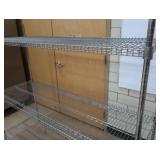 NSF STAINLESS STEAL 3 SHELF RACK