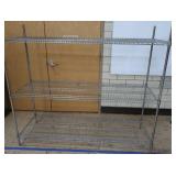 NSF STAINLESS STEAL 3 SHELF RACK