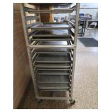 "WEAR EVER" 17 PAN STAILESS STEAL SERVING RACK