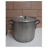 2 STOCK POTS 1 LID