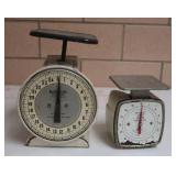 2 VINTAGE WEIGHT/SCALES