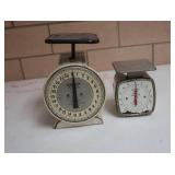2 VINTAGE WEIGHT/SCALES