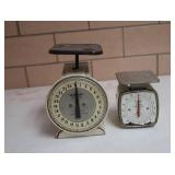 2 VINTAGE WEIGHT/SCALES