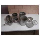 "WEAR EVER" MISC 7 POT SET