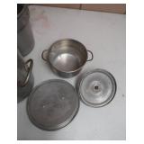 "WEAR EVER" MISC 7 POT SET
