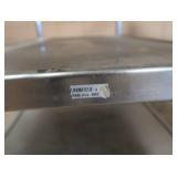 NSF COMMERCIAL STAINLESS STEEL ROLLY CART