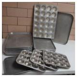 "WEAR EVER" ALUMINUM TRAYS
