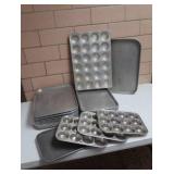"WEAR EVER" ALUMINUM TRAYS