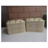 BIG STACK OF "EDWARD DON AND CO" SCHOOL LUNCH TRAYS