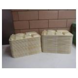 BIG STACK OF "EDWARD DON AND CO" SCHOOL LUNCH TRAYS
