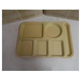 BIG STACK OF "EDWARD DON AND CO" SCHOOL LUNCH TRAYS