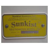 BRAND NEW IN BOX "SUNKIST" COMMERCIAL SECTIONIZER