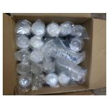 2 BIG BOXES OF 2 DIFFERENT SIZED CONDIMENT CONTAINER LIDS