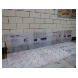 5 MISC PLEXI GLASS SHEETS