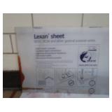 5 MISC PLEXI GLASS SHEETS