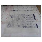 5 MISC PLEXI GLASS SHEETS