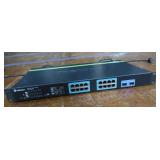 GREENNET TRENDENT 16 PORT POE WEB SMART SWITCH