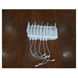 2 UNITEK 120W 10 PORT USB SMART CHARGING STATIONS+ 2 SWITCH ADAPTOR