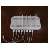 2 UNITEK 120W 10 PORT USB SMART CHARGING STATIONS+ 2 SWITCH ADAPTOR