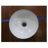 1 16" VINTAGE APPLETON RLM GREEN ENAMEL LIGHTSHADES