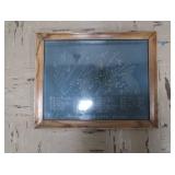 VINTAGE STANLEY BEDROCK PLANES FRAMED EDUCATIONAL POSTED