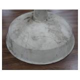 16" ENAMEL VINTAGE / ANTIQUE? LIGHT SHADE