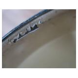 16" ENAMEL VINTAGE / ANTIQUE? LIGHT SHADE