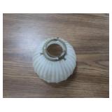 ANTIQUE MILK GLASS LIGHT SHADES