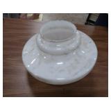 ANTIQUE MILK GLASS LIGHT SHADES