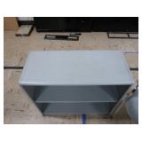 METAL SHELF AND CHAIR