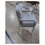 METAL SHELF AND CHAIR