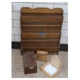 MISC WOODEN ITEMS