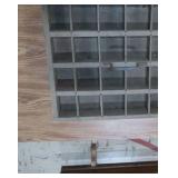 OLD VINTAGE 24 HOLE ORGANIZATION CUBBY/SHELF