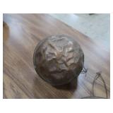 2 ANTIQUE COPPER TANK FLOATS