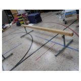 "ATLAS & CO" BALANCE BEAM WITH PADDED BLUE MATT