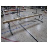 "ATLAS & CO" BALANCE BEAM WITH PADDED BLUE MATT